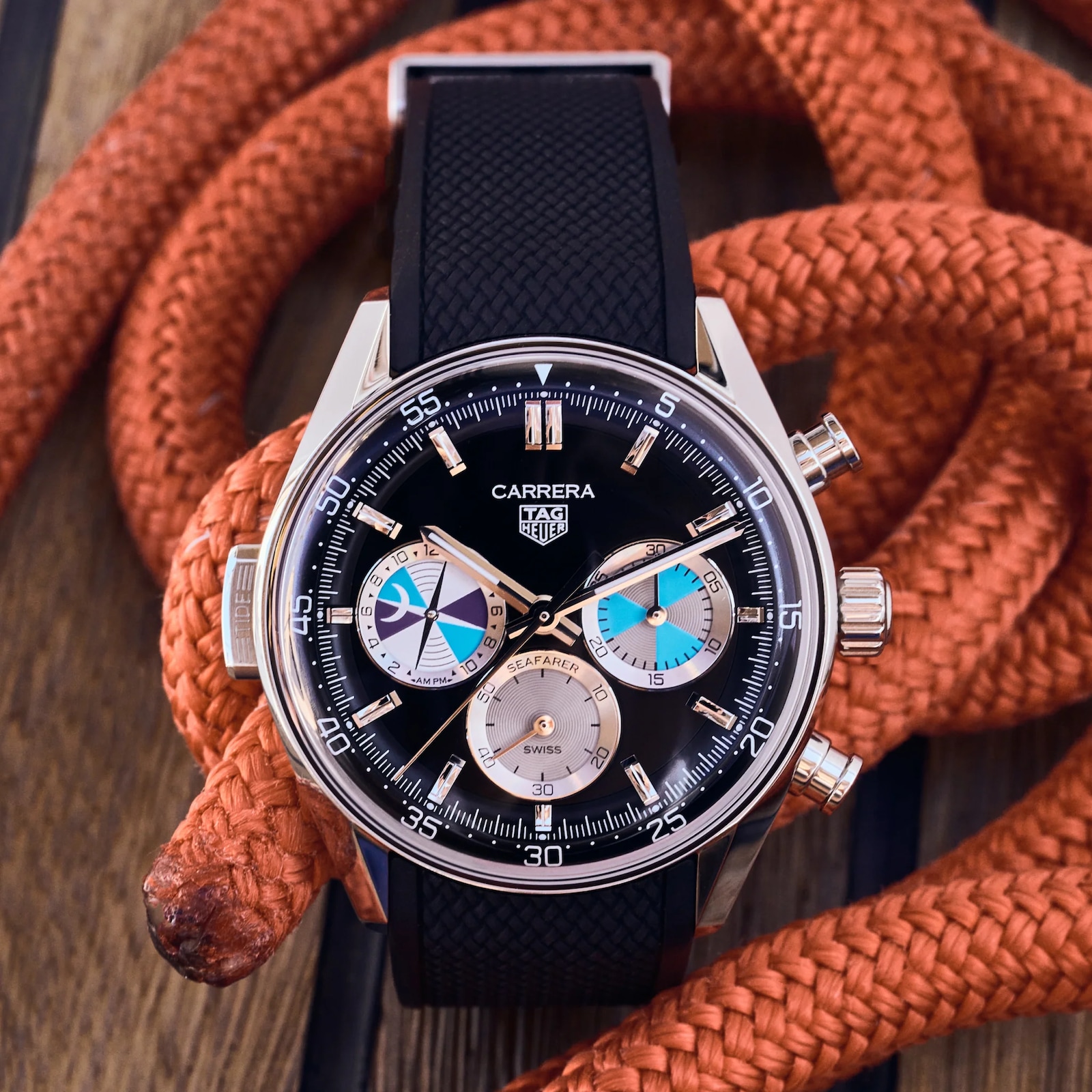 TAG Heuer Carrera Chronograph Seafarer For Hodinkee