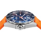 TAG Heuer Formula 1 43mm Mens Watch Orange Rubber Strap