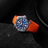 TAG Heuer Formula 1 43mm Mens Watch Orange Rubber Strap