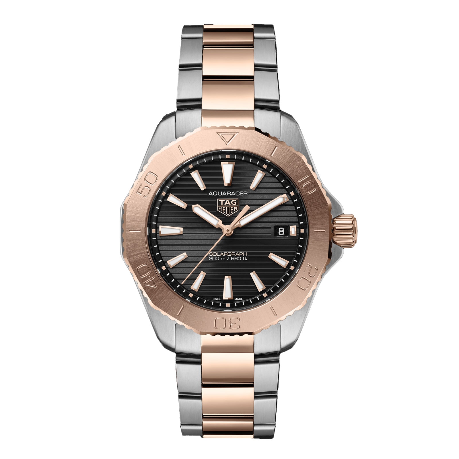 TAG Heuer Aquaracer Professional 200 Solargraph 40mm Mens Watch TAG Heuer Aquaracer Professional 200 Solargraph 40mm Mens Watch