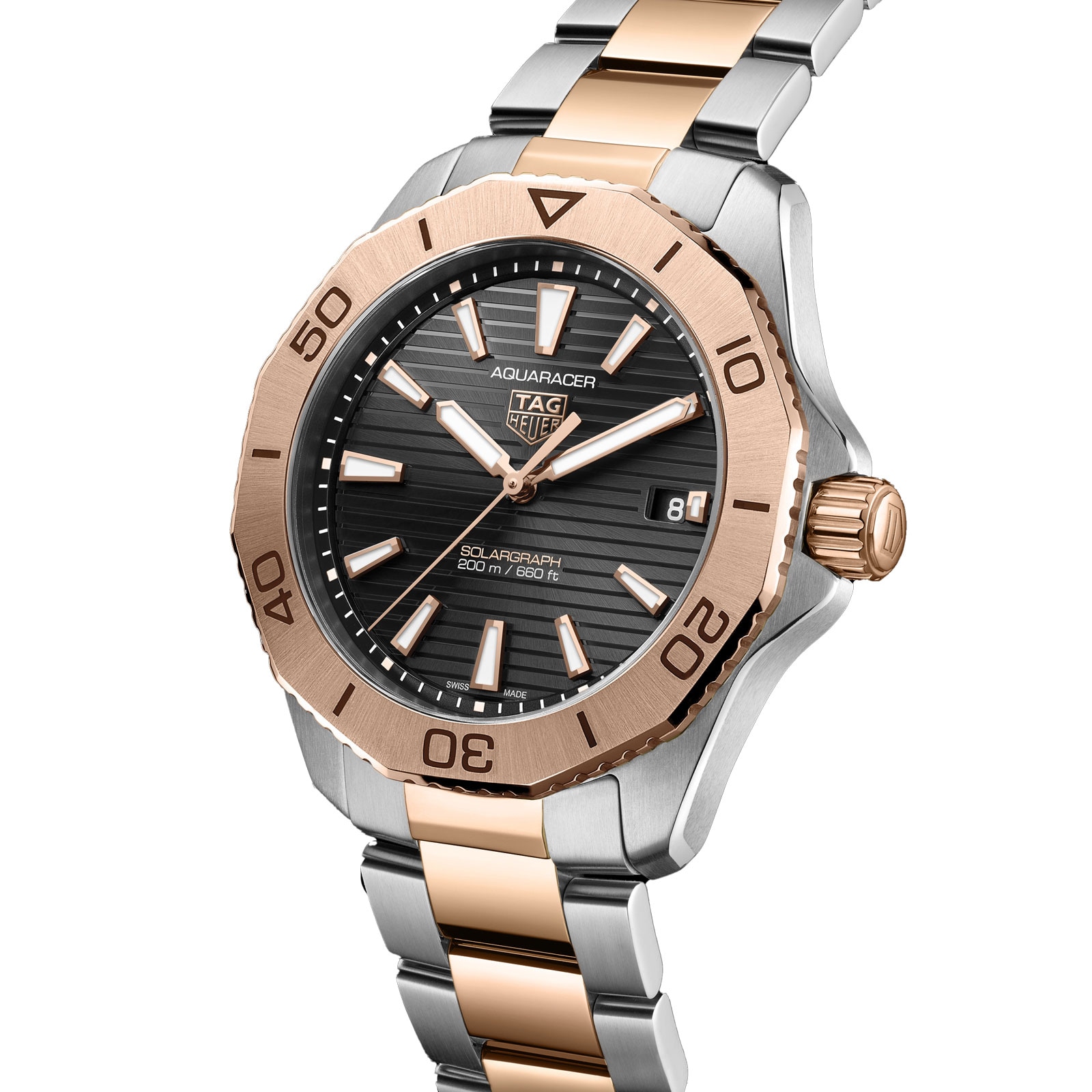 TAG Heuer Aquaracer Professional 200 Solargraph 40mm Mens Watch