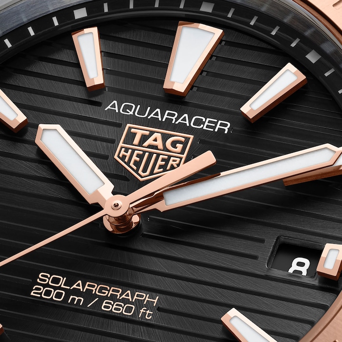 TAGHeuer Aquaracer Professional 200 Solargraph 40mm Mens Watch