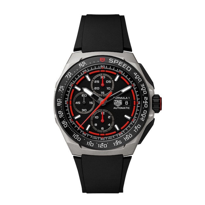 TAG Heuer Formula 1 Chronograph Automatic 44mm Mens Watch Black