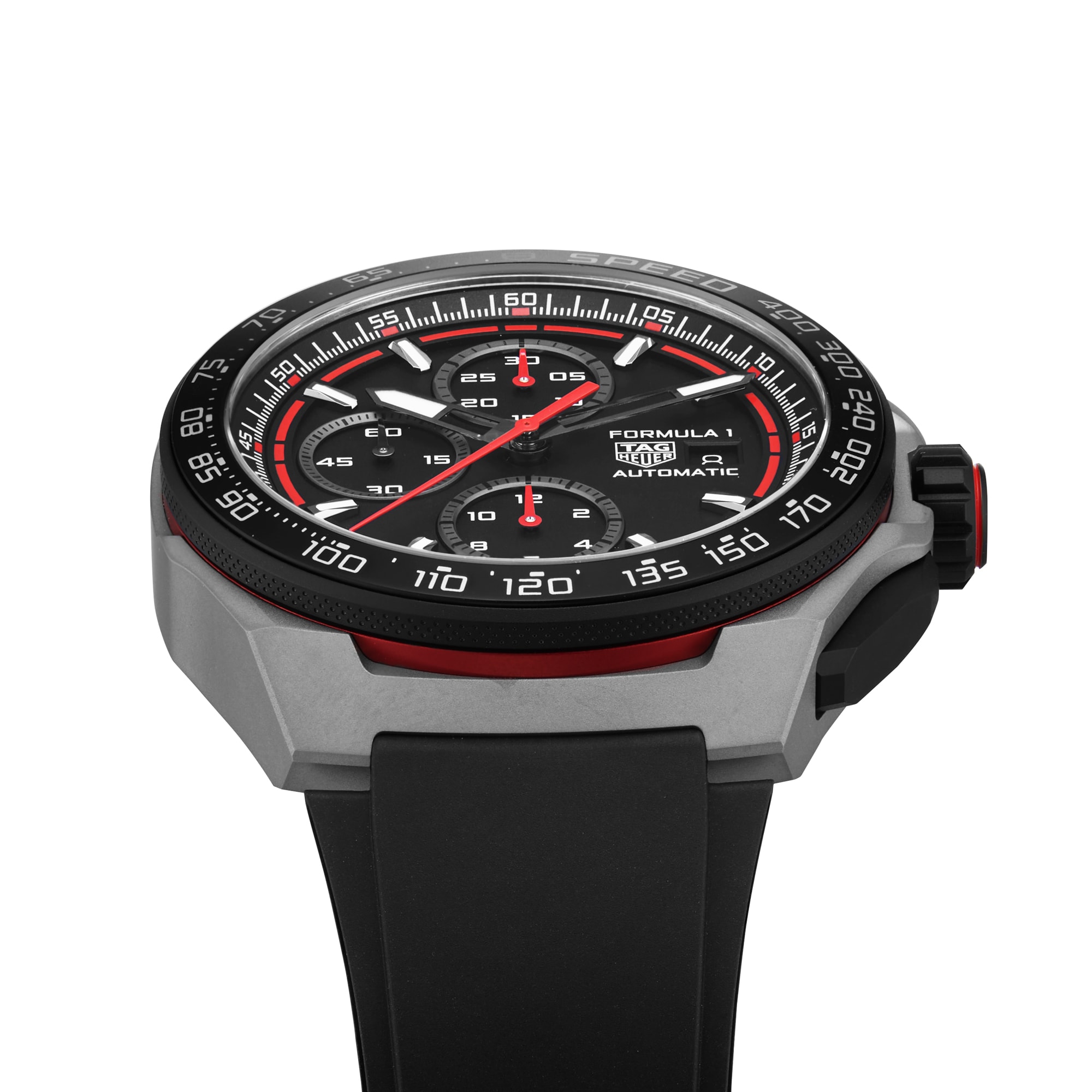 TAG Heuer Formula 1 Chronograph Automatic 44mm Mens Watch Black TAG Heuer Formula 1 Chronograph Automatic 44mm Mens Watch Black
