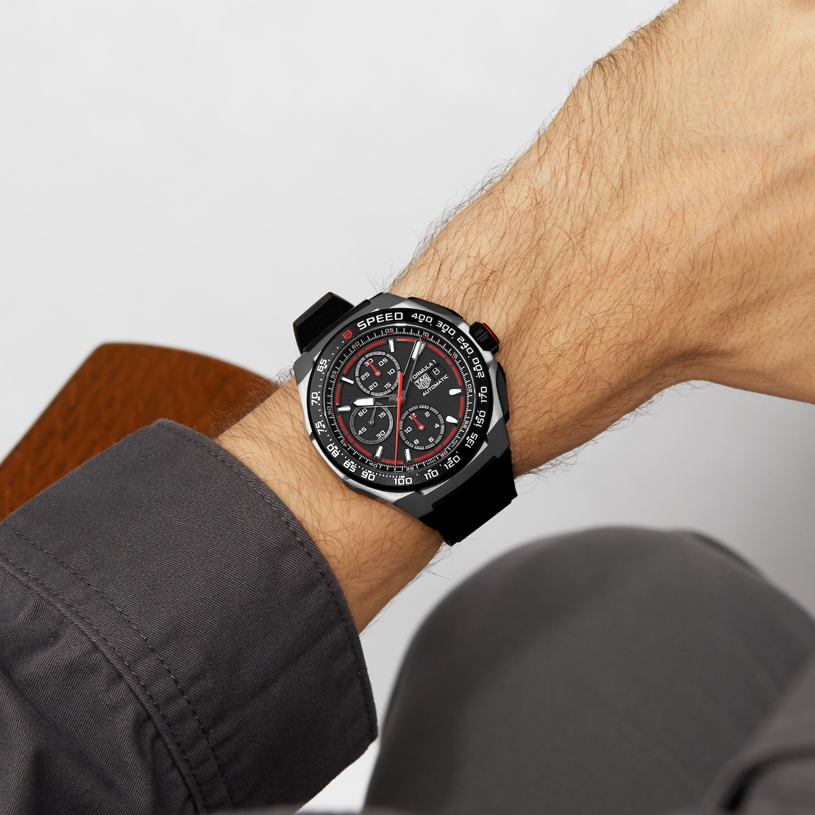 TAG Heuer Formula 1 Chronograph Automatic 44mm Mens Watch Black