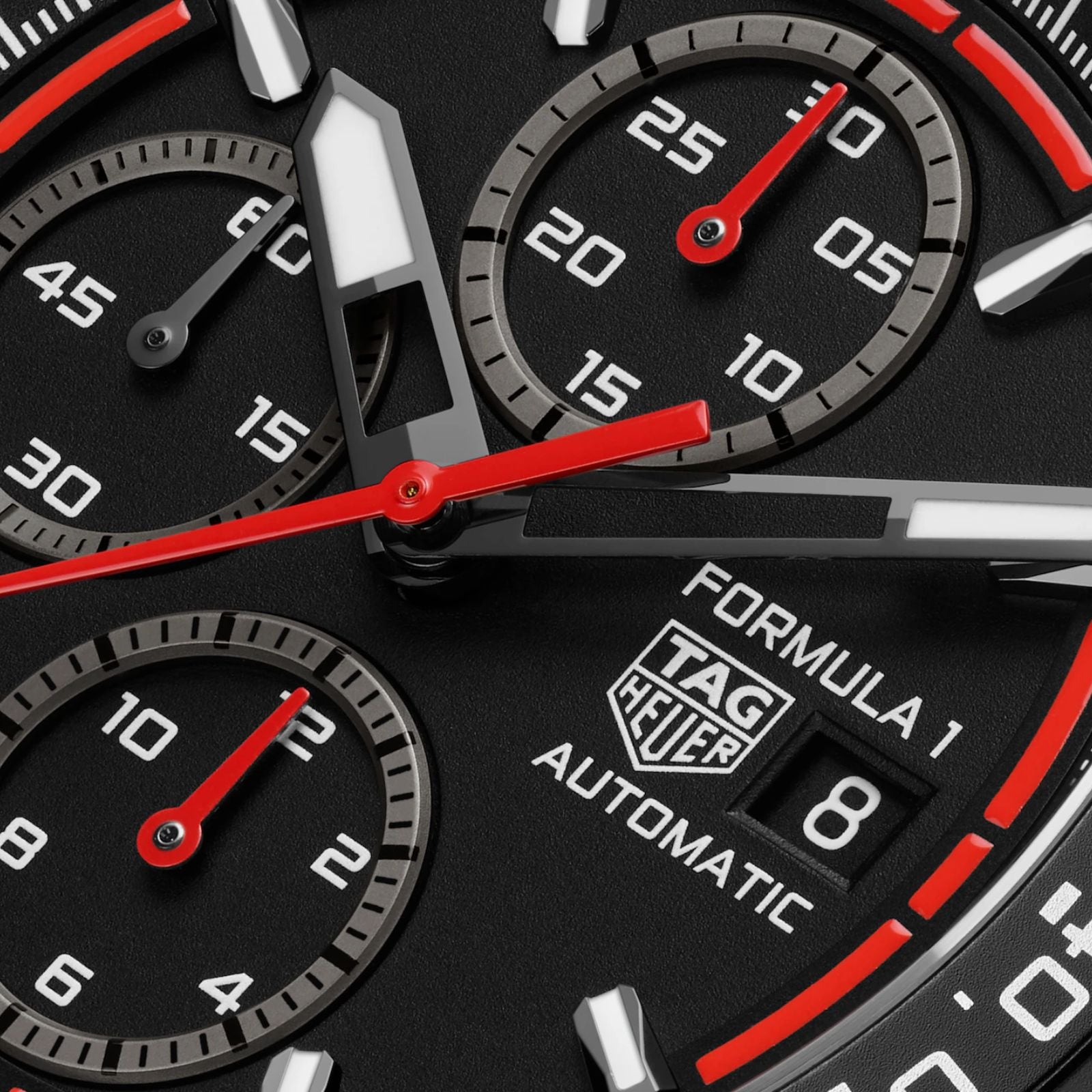 TAG Heuer Formula 1 Chronograph Automatic 44mm Mens Watch Red TAG Heuer Formula 1 Chronograph Automatic 44mm Mens Watch Red