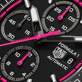 TAG Heuer Formula 1 Chronograph Limited Edition 44mm Mens Watch Black Pink