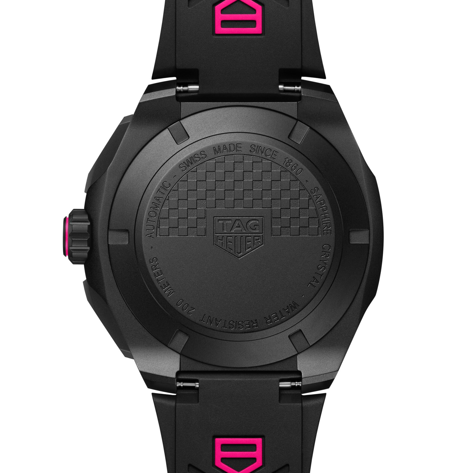 TAG Heuer Formula 1 Chronograph Limited Edition 44mm Mens Watch Black Pink