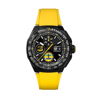 TAG Heuer Formula 1 Chronograph x Senna Special Edition 44mm Mens Watch