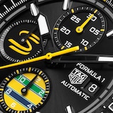 TAG Heuer Formula 1 Chronograph x Senna Special Edition 44mm Mens Watch