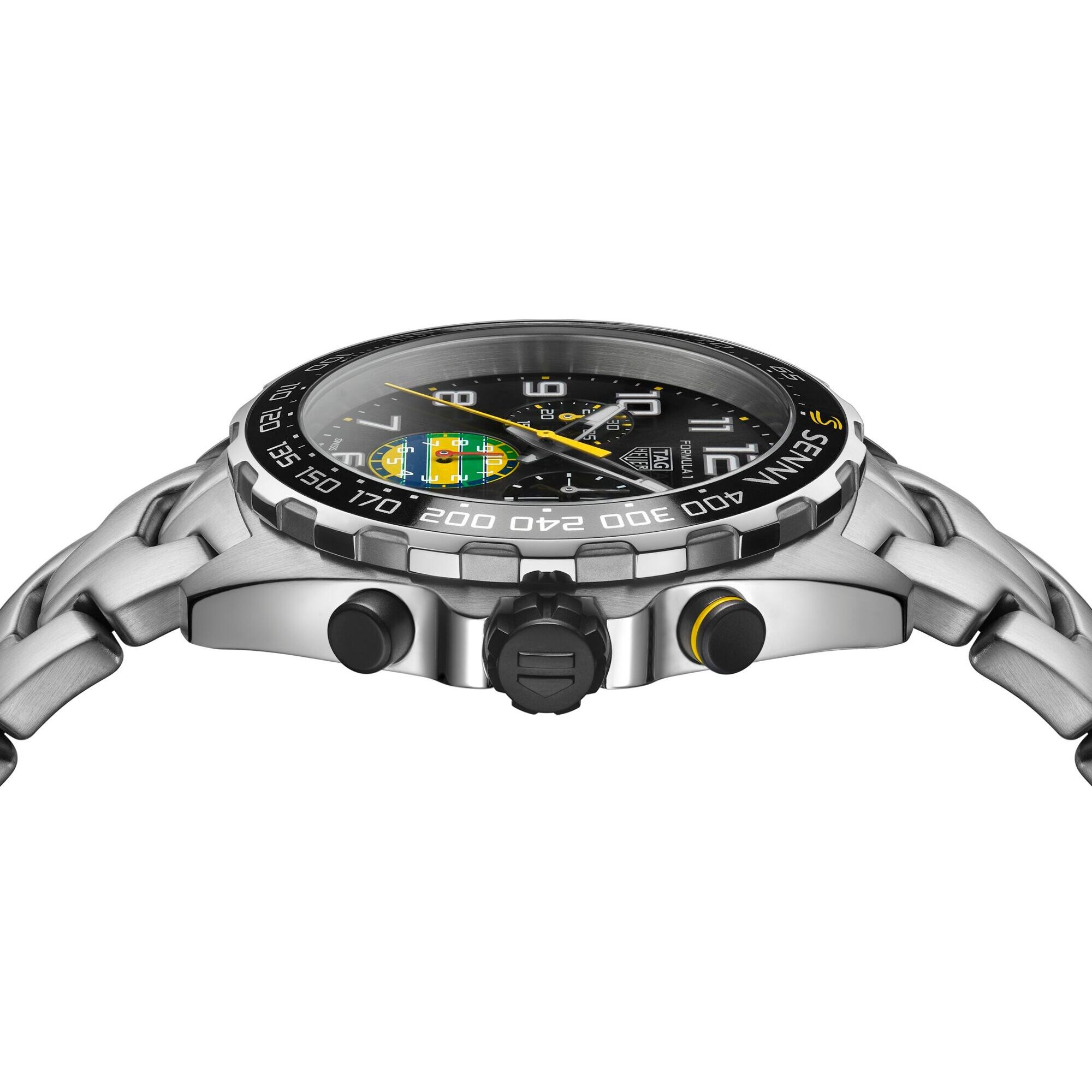 TAG Heuer Formula 1 Chronograph x Senna Special Edition 43mm Mens