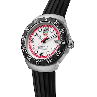 TAG Heuer Formula 1 Solargraph Limited Edition 38mm Mens Watch White