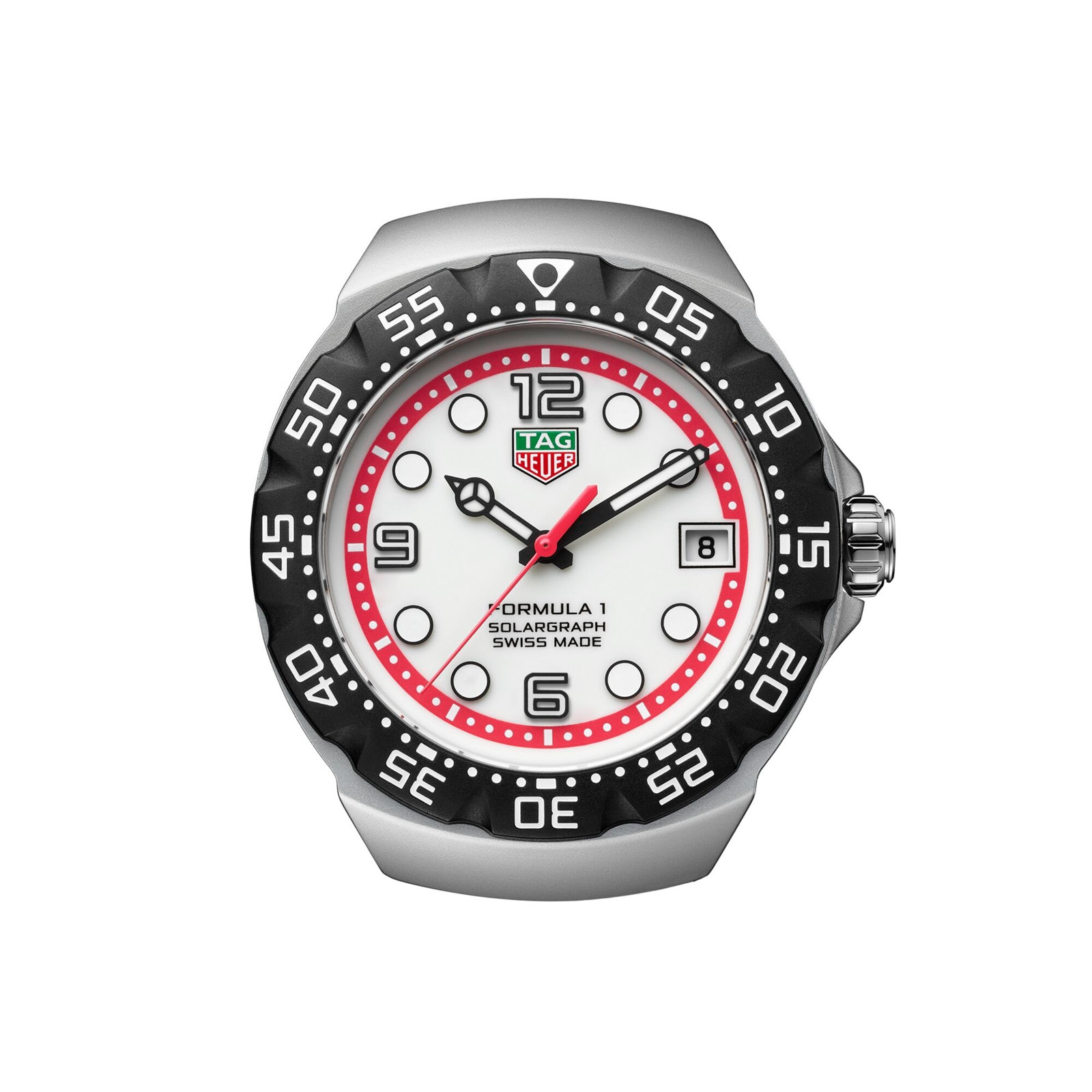 TAG Heuer Formula 1 Solargraph Limited Edition 38mm Mens Watch White