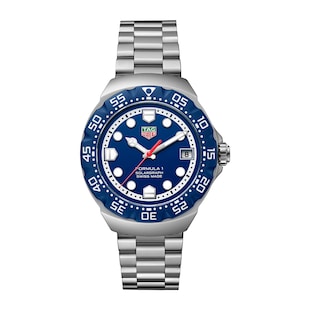 TAG Heuer Formula 1 Solargraph 38mm Mens Watch Blue