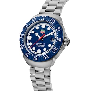TAG Heuer Formula 1 Solargraph 38mm Mens Watch Blue
