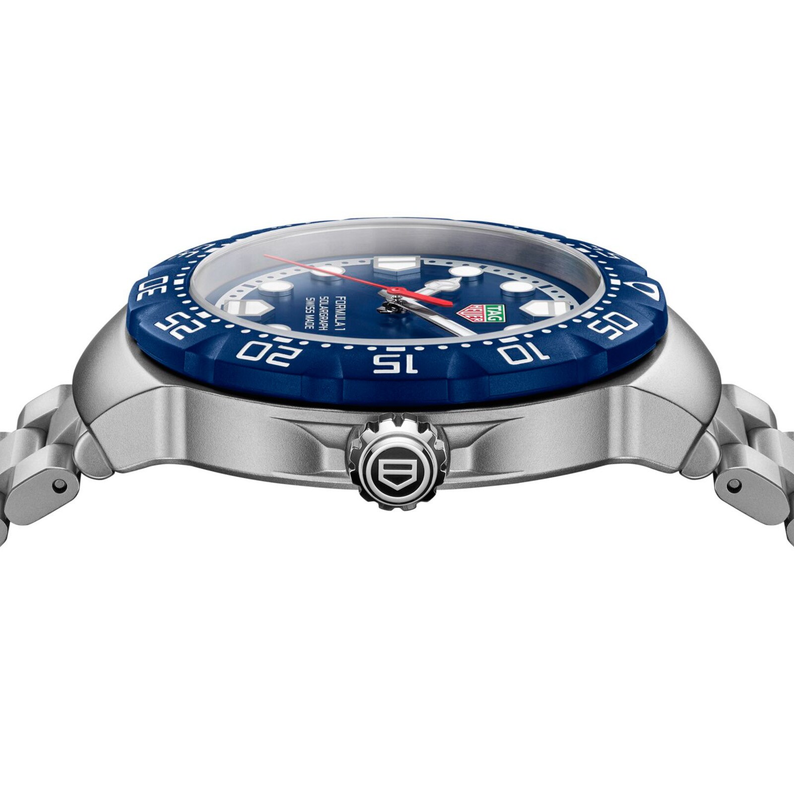 TAG Heuer Formula 1 Solargraph 38mm Mens Watch Blue