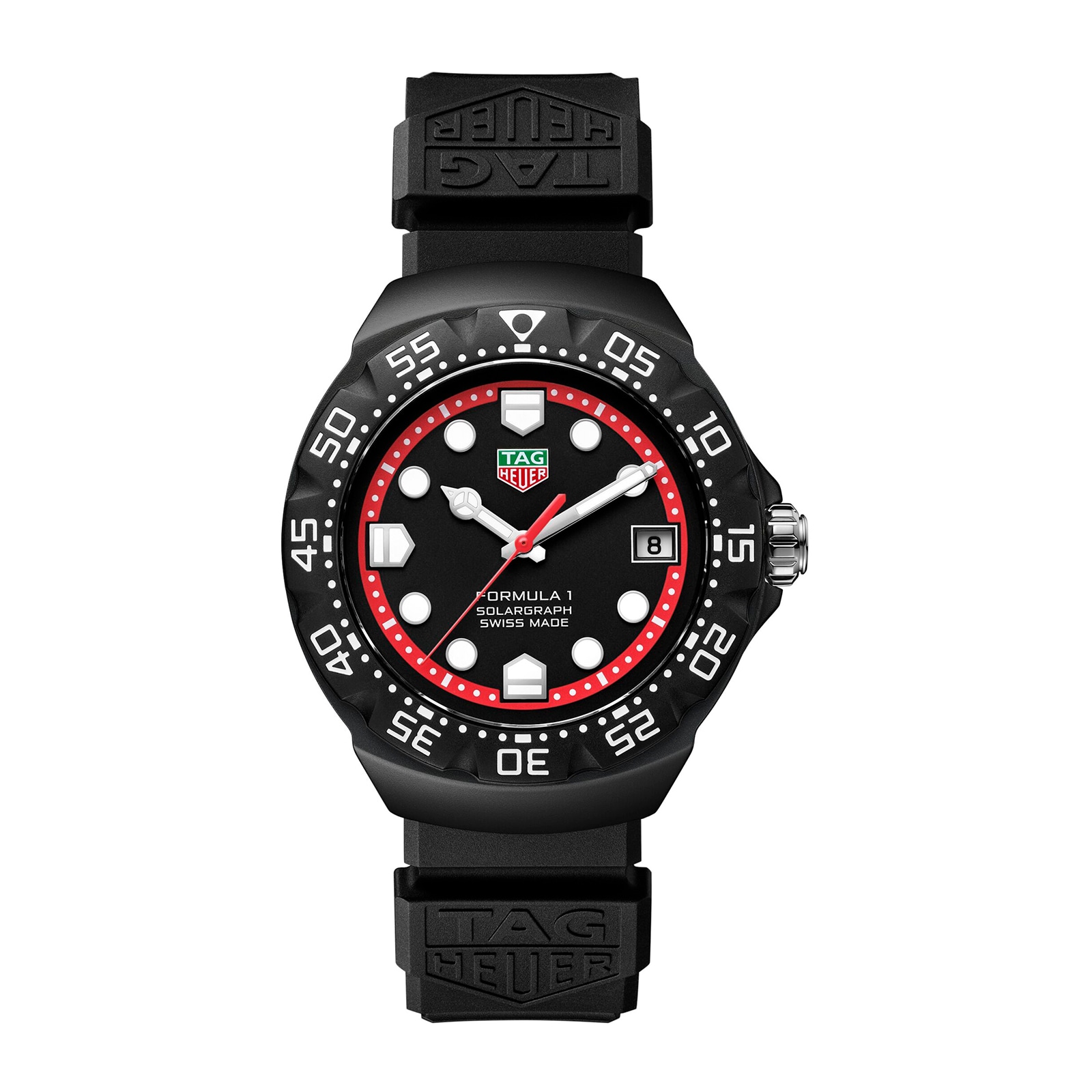 TAG Heuer Formula 1 Solargraph Limited Edition 38mm Mens Watch Black TAG Heuer Formula 1 Solargraph Limited Edition 38mm Mens Watch Black