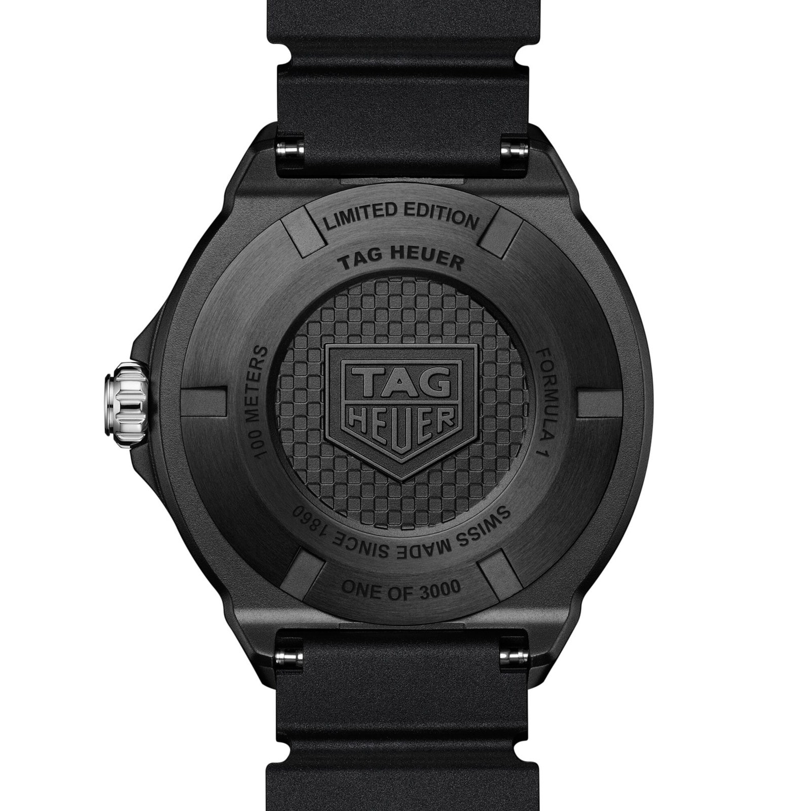 TAG Heuer Formula 1 Solargraph Limited Edition 38mm Mens Watch Black TAG Heuer Formula 1 Solargraph Limited Edition 38mm Mens Watch Black