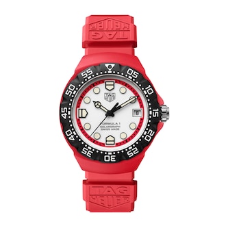 TAG Heuer Formula 1 Solargraph Limited Edition 38mm Mens Watch Red