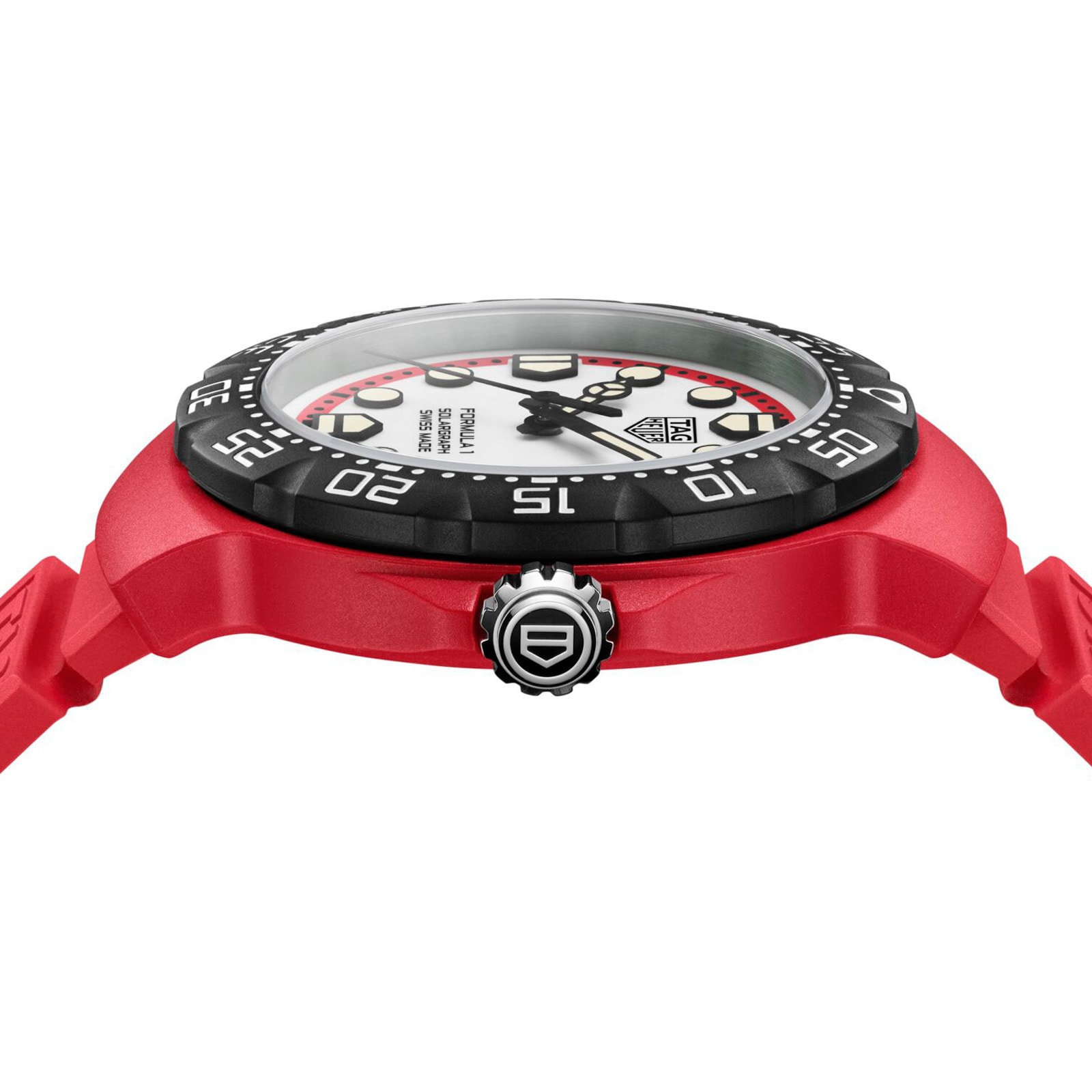 TAG Heuer Formula 1 Solargraph Limited Edition 38mm Mens Watch Red