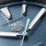 TAG Heuer Aquaracer Professional 200 Solargraph Titanium 40mm Mens Watch Blue