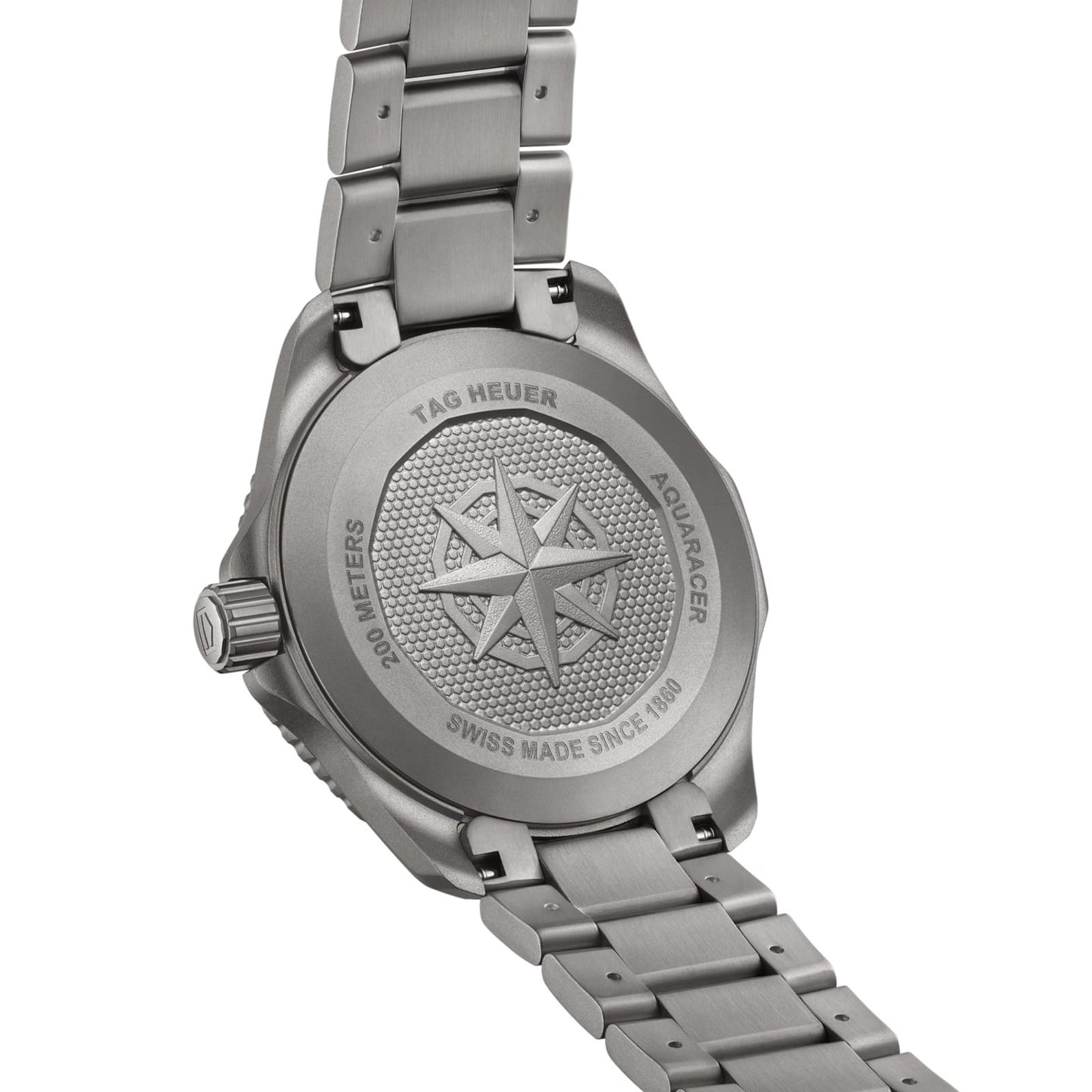 TAG Heuer Aquaracer Professional 200 Solargraph Titanium 40mm Mens Watch Blue TAG Heuer Aquaracer Professional 200 Solargraph Titanium 40mm Mens Watch Blue