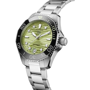 TAG Heuer Aquaracer Professional 300 36mm Ladies Watch Green