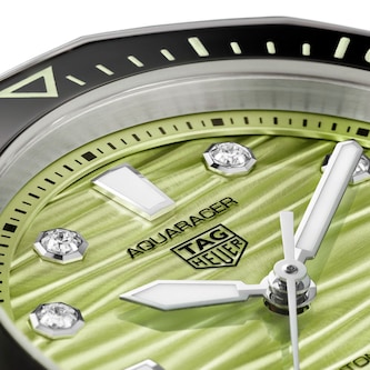 TAG Heuer Aquaracer Professional 300 36mm Ladies Watch Green