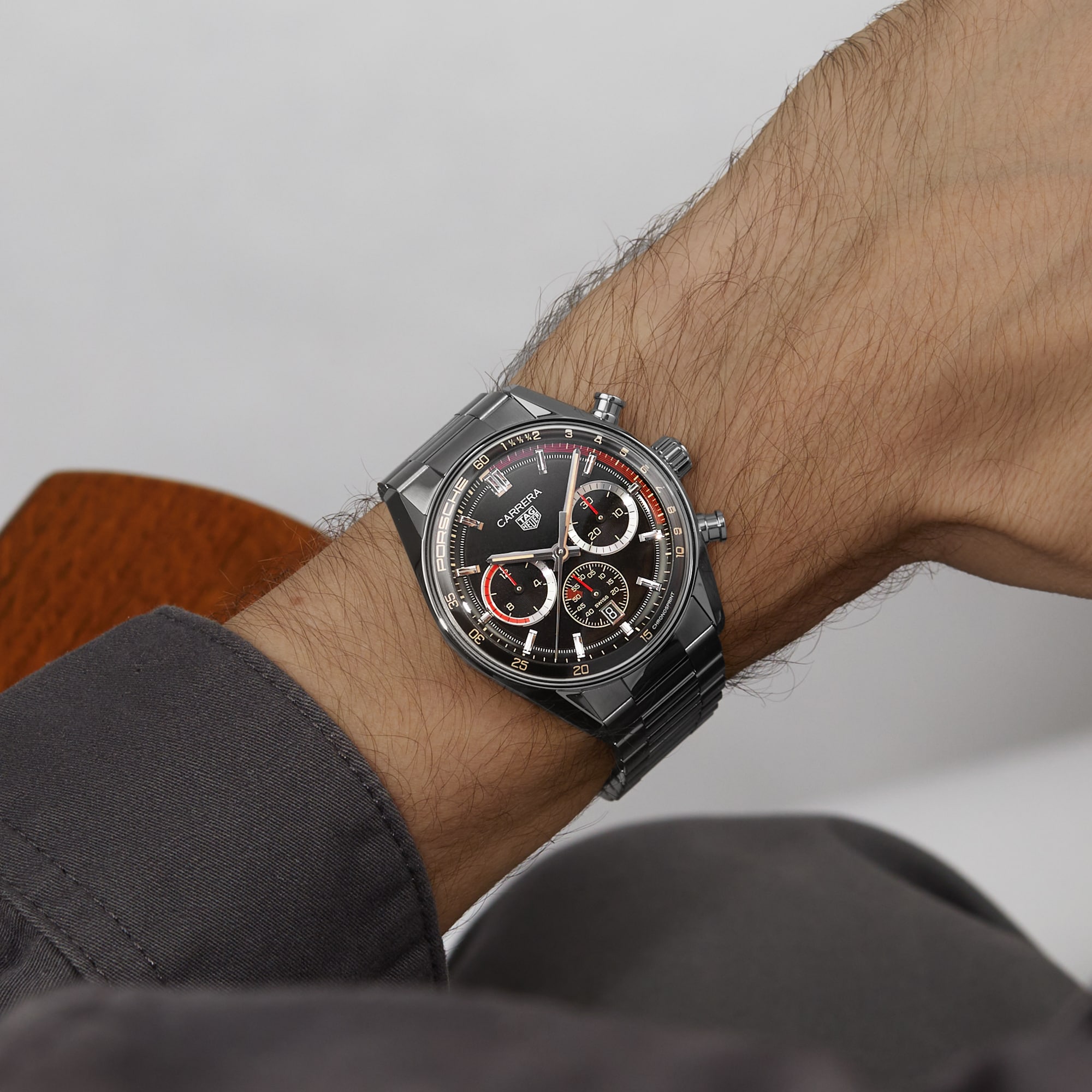 TAG Heuer Carrera Chronosprint X Porsche Rallye 42mm Mens Watch TAG Heuer Carrera Chronosprint X Porsche Rallye 42mm Mens Watch