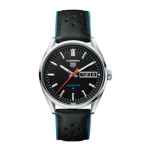 TAG Heuer Carrera Day-Date 41mm Mens Watch Black