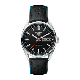 TAG Heuer Carrera Day-Date 41mm Mens Watch Black TAG Heuer Carrera Day-Date 41mm Mens Watch Black