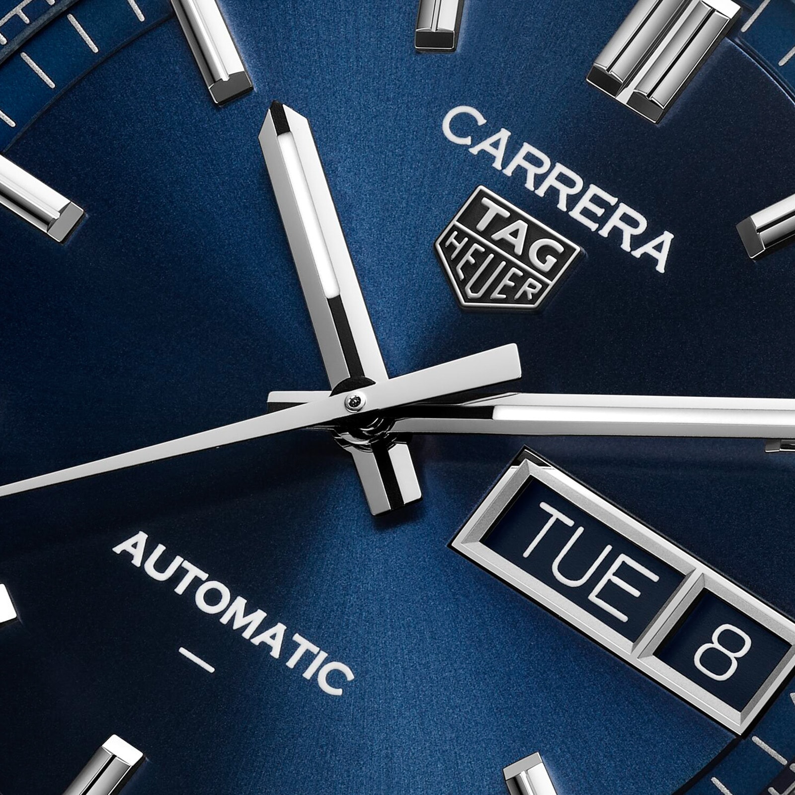 TAG Heuer Carrera Day-Date 41mm Mens Watch Blue