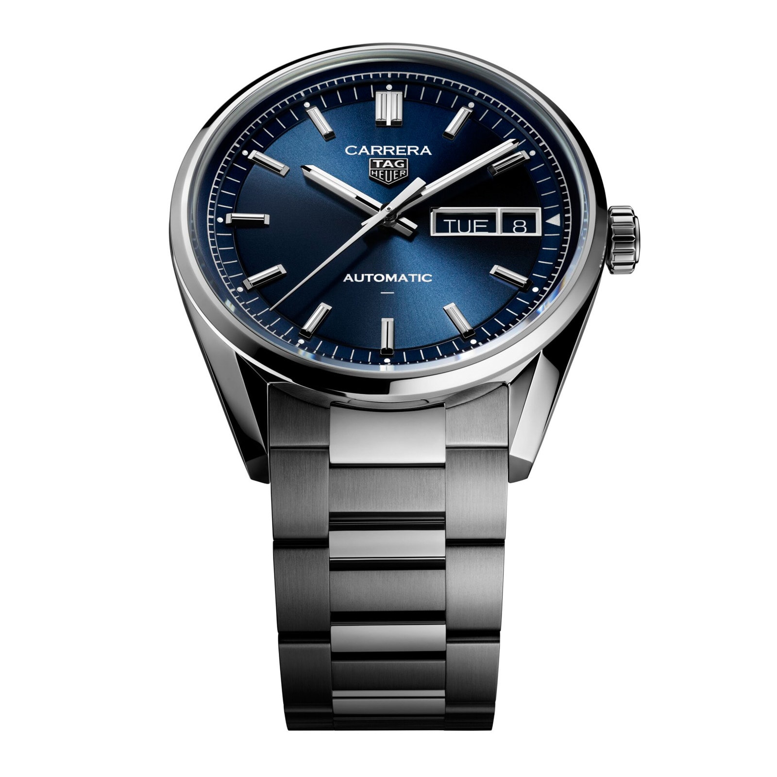 TAG Heuer Carrera Day-Date 41mm Mens Watch Blue
