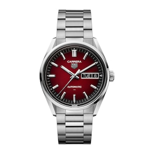 TAG Heuer Carrera Day-Date 41mm Mens Watch Red