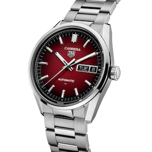 TAG Heuer Carrera Day-Date 41mm Mens Watch Red