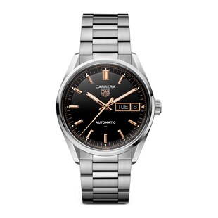 TAG Heuer Carrera Day-Date 41mm Mens Watch Black