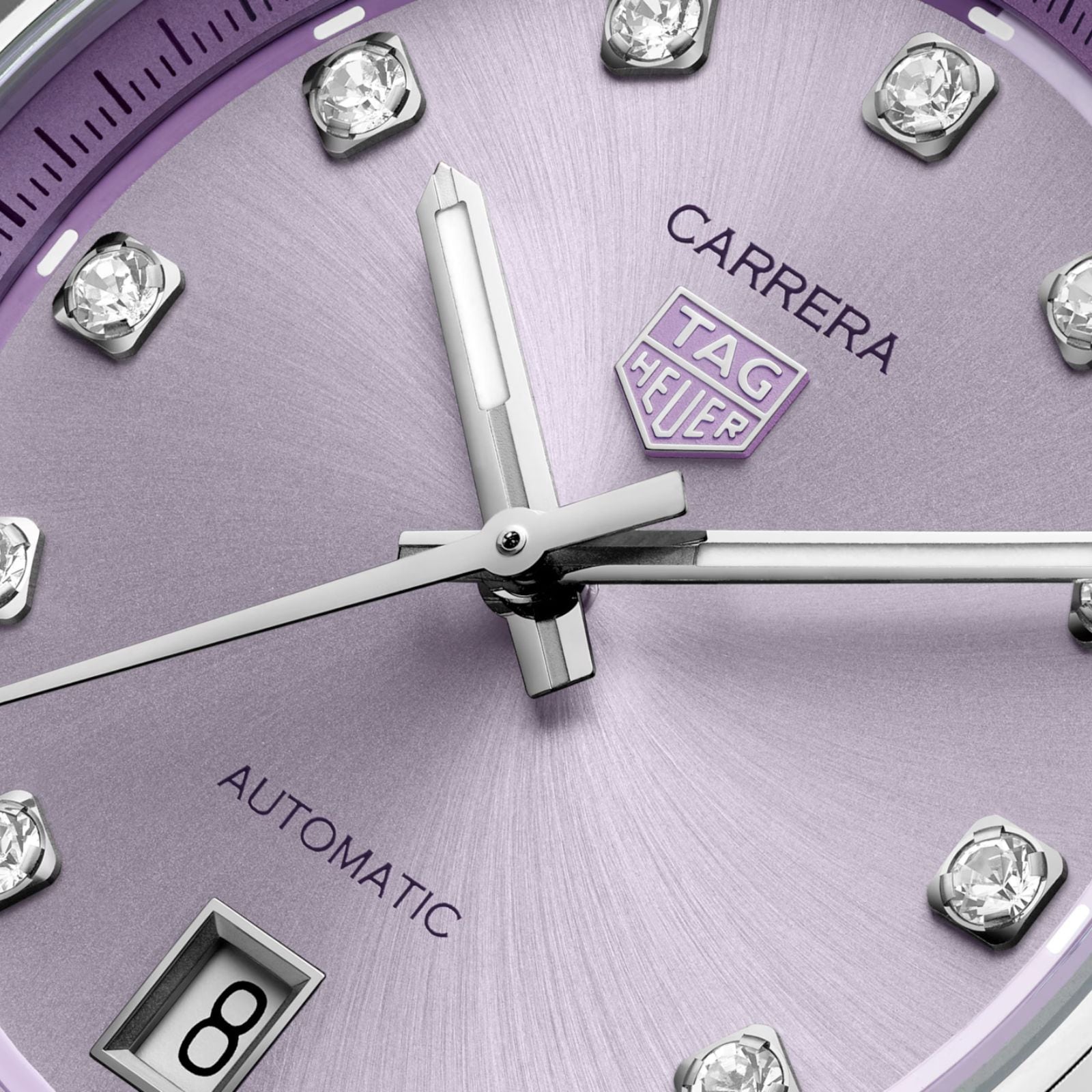 TAG Heuer Carrera Date 36mm Ladies Watch Diamond Dot TAG Heuer Carrera Date 36mm Ladies Watch Diamond Dot