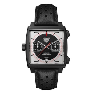 TAG Heuer Monaco Chronograph Stopwatch 39mm Limited Edition Mens Watch Black