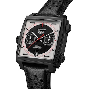 TAG Heuer Monaco Chronograph Stopwatch 39mm Limited Edition Mens Watch Black