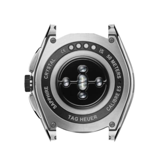TAG Heuer Connected Calibre E5 45mm Mens Watch Black Rubber Strap