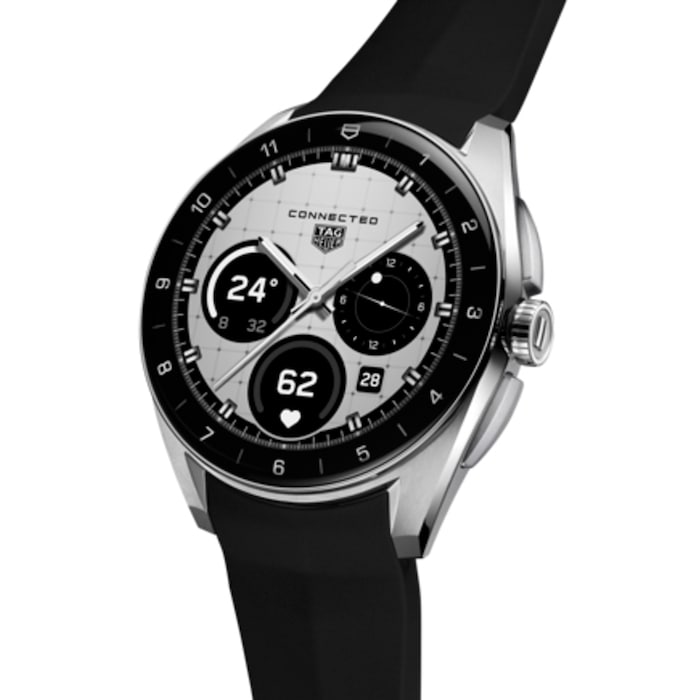 TAG Heuer Connected Calibre E5 40mm Unisex Watch Black Rubber Strap