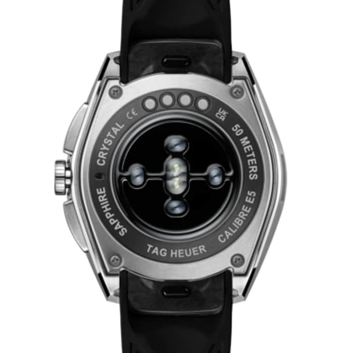 TAG Heuer Connected Calibre E5 40mm Unisex Watch Black Rubber Strap