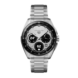 17382233 - Connected Calibre E5 40mm Unisex Watch Steel Strap