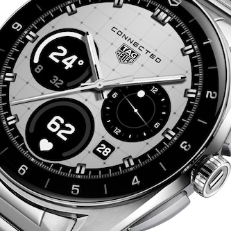 TAG Heuer Connected Calibre E5 40mm Unisex Watch Steel Strap