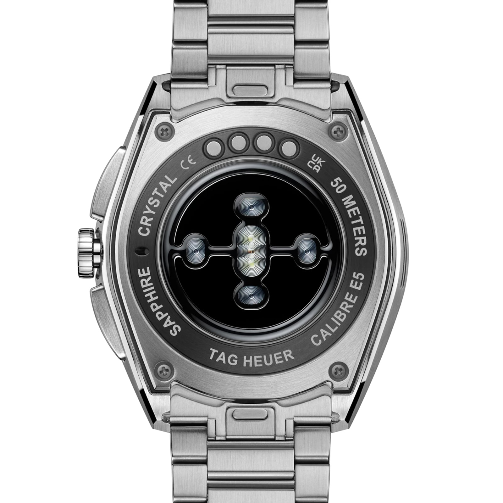 TAG Heuer Connected Calibre E5 40mm Unisex Watch Steel Strap