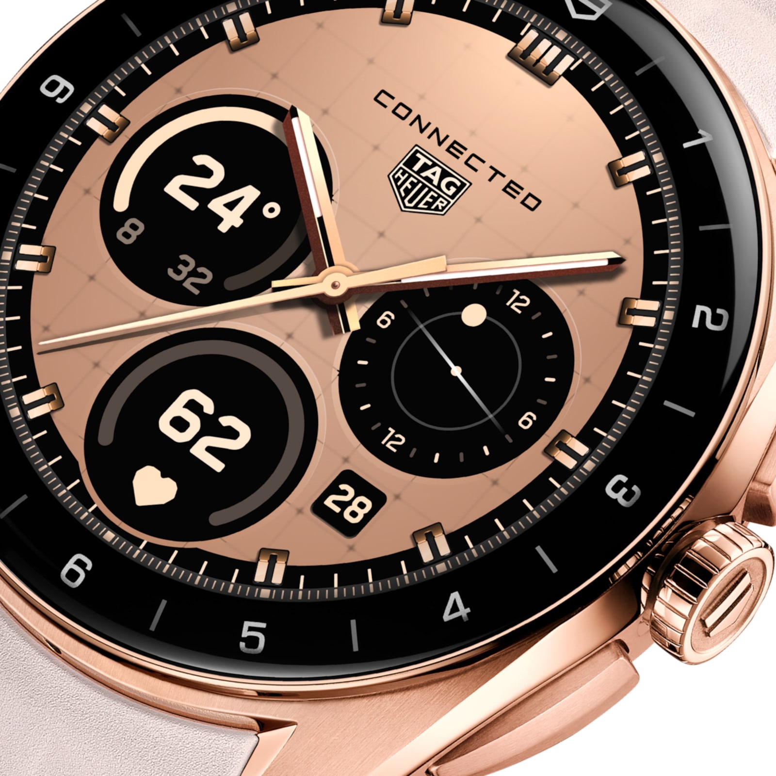 TAG Heuer Connected Calibre E5 40mm Unisex Watch Golden Bright Edition TAG Heuer Connected Calibre E5 40mm Unisex Watch Golden Bright Edition
