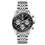 TAG Heuer Carrera Chronograph 39mm Mens Watch Black
