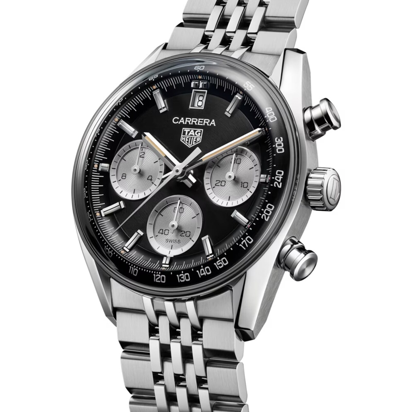 TAG Heuer Carrera Chronograph 39mm Mens Watch Black