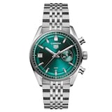 TAG Heuer Carrera Chronograph 39mm Mens Watch Green