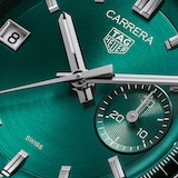 TAG Heuer Carrera Chronograph 39mm Mens Watch Green